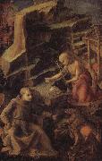 Fra Filippo Lippi St.Jerome in Penitence oil on canvas